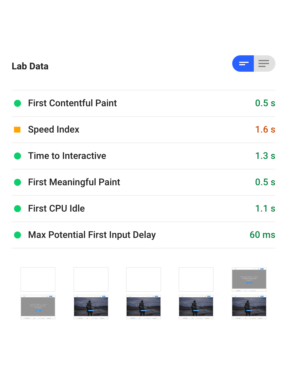 masurare viteza site cu pagespeed insights 